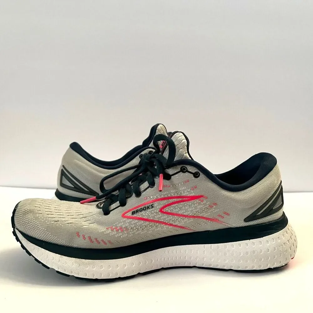 Brooks Glycerin 19 Sneakers Gray Running Shoes 1203431B110 Women Size 10.5